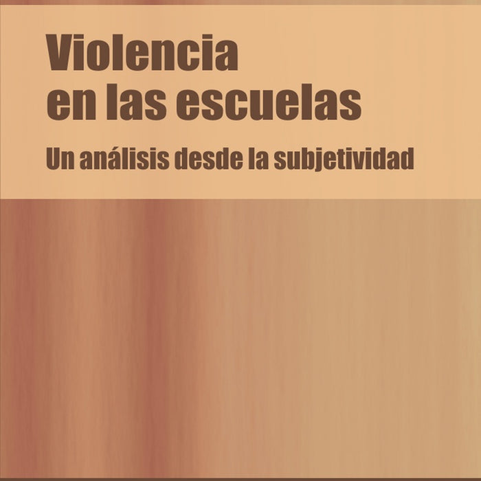 VIOLENCIA EN LAS ESCUELAS: UN ANÁLISIS DESDE LA SUBJETIVIDAD.. | Osorio-Kovadloff