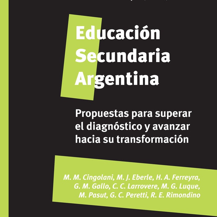 EDUCACIÓN SECUNDARIA ARGENTINA.. | Gallo, otros, Ferreyra