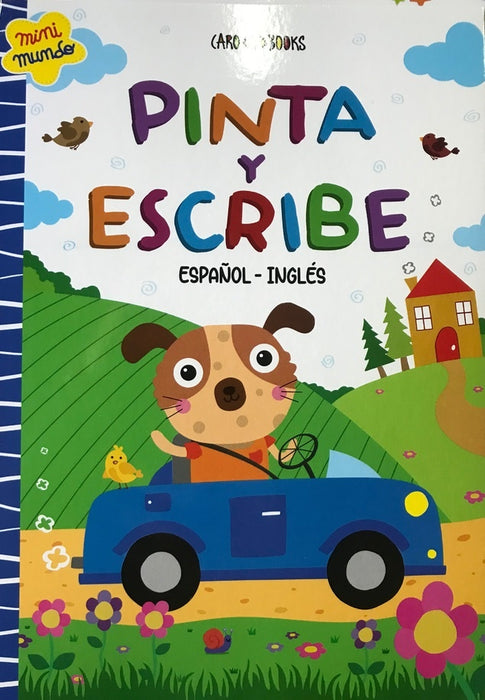 PINTA Y ESCRIBE : PERRO  | sin autor