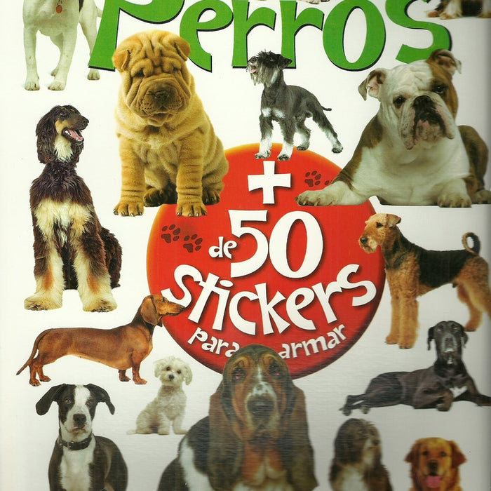 PERROS MAS DE 50 STICKERS PARA ARMAR