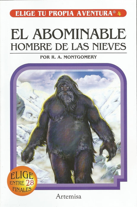 ABOMINABLE HOMBRE DE LA NIEVE. ELIGE TU PROPIA AVENTURA*.. | R.A. Montgomery