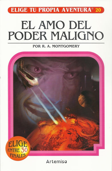 ELIGE TU PROPIA AVENTURA 20. EL AMO DEL PODER MALIGNO.. | R.A. Montgomery