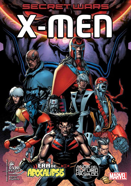 SECRET WARS 8 X MEN ERA DE APOCALIPSIS AÑOS DEL FUTURO PASADO..