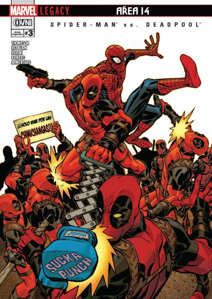 SPIDER MAN VS DEADPOOL. ÁREA 14..