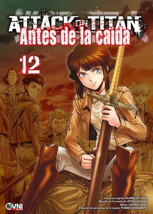 ATTACK ON TITAN 12 ANTES DE LA CAIDA.. | Hajime Isayama