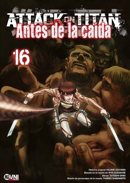 ATTACK ON TITAN 16 ANTES DE LA CAIDA.. | Hajime Isayama