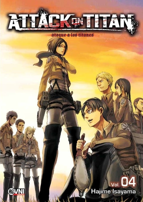 ATTACK ON TITAN 04.. | Hajime  Isayama