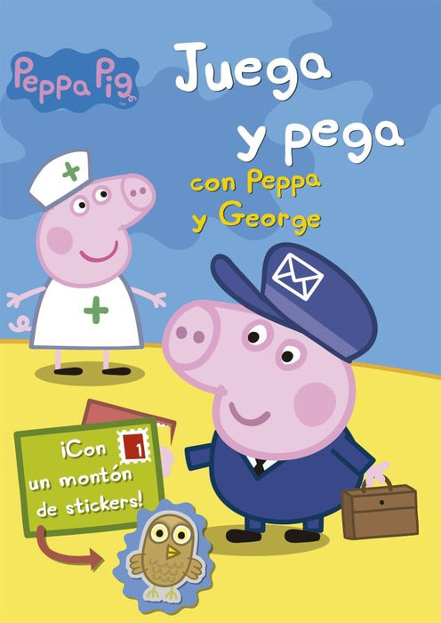 Juega y pega con Peppa y George.