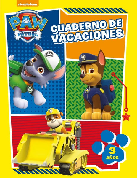 Paw patrol cuaderno de vacaciones  | sin autor