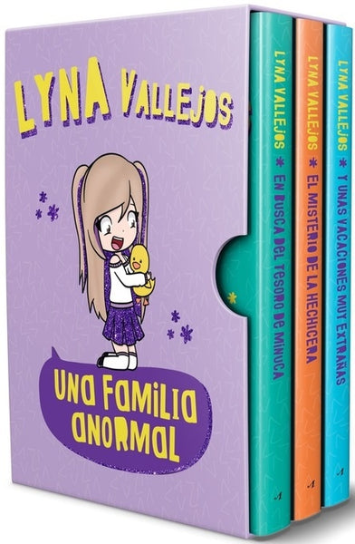 PACK: UNA FAMILIA ANORMAL (INCLUYE UN POSTER)*.. | LYNA VALLEJOS