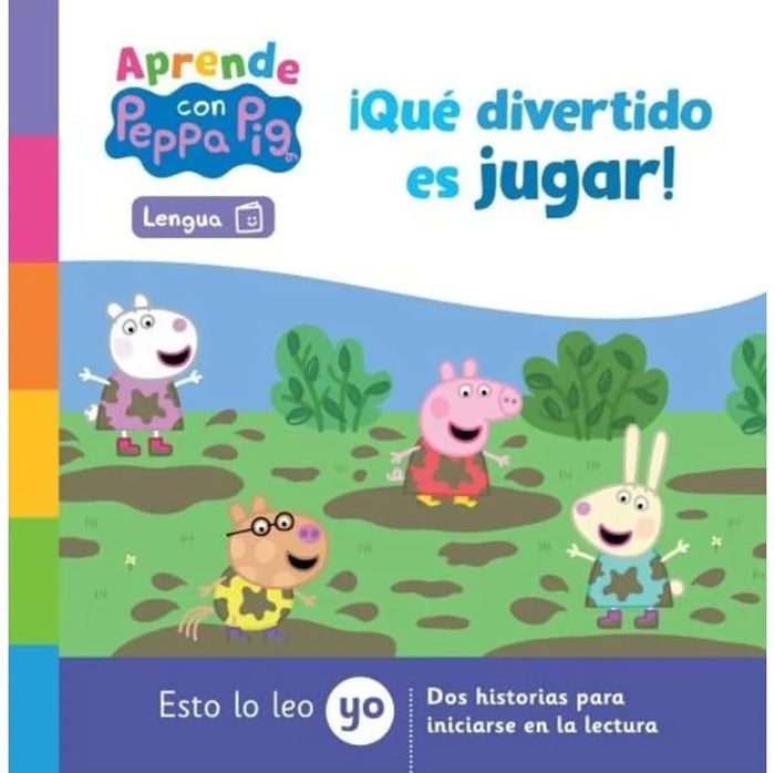 QUE DIVERTIDO ES JUGAR (APRENDE CON PEPPA PIG / LENGUA)..