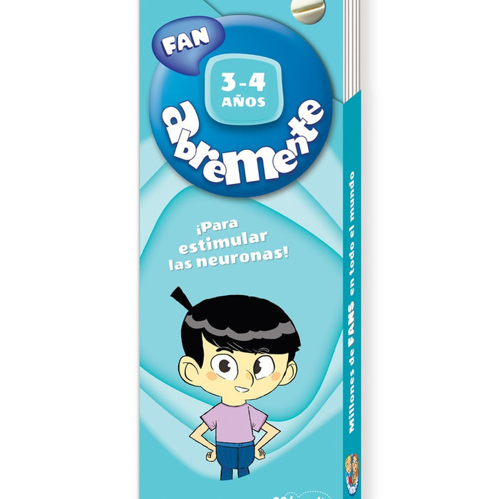 ABREMENTE FAN 3-4 AÑOS