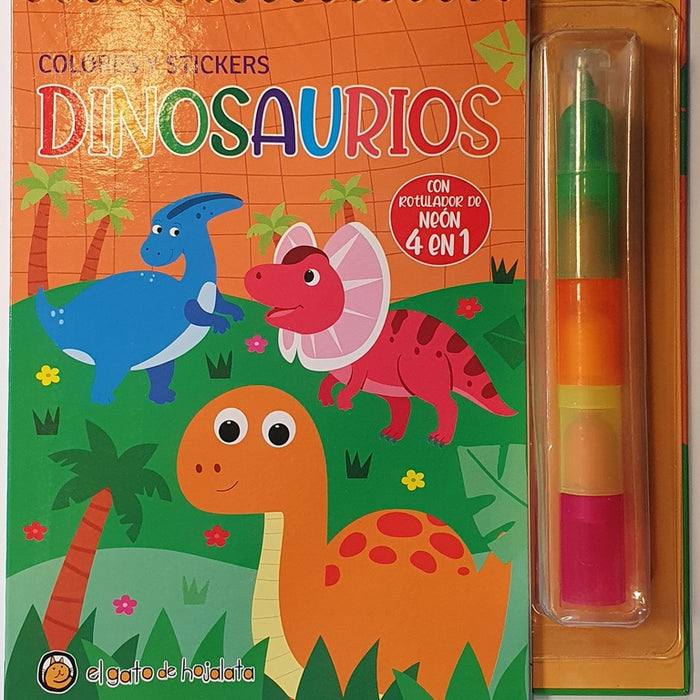 COLORES 4 EN 1- DINOSAURIOS