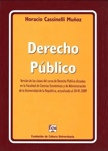 DERECHO PUBLICO.* | Horacio Cassinelli Muñoz