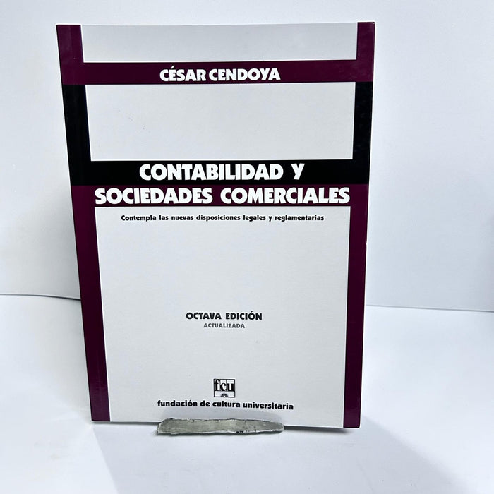 CONTABILIDAD Y SOCIEDADES COMERCIALES.. | César Cendoya