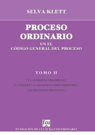 PROCESO ORDINARIO EN EL COD GRAL DEL PROCESO T2 | SELVA  KLETT