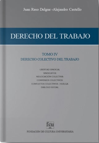 DERECHO DEL TRABAJO. TOMO IV.. | JUAN  RASO DELGUE