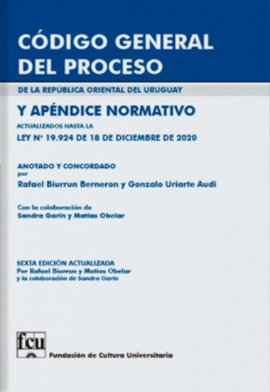 CÓDIGO GENERAL DEL PROCESO. | RAFAEL BIURRUN