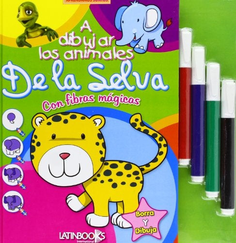 A DIBUJAR ANIMALES DE LA SELVA..