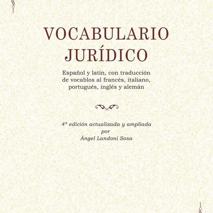 VOCABULARIO JURÍDICO. | Eduardo Juan Couture