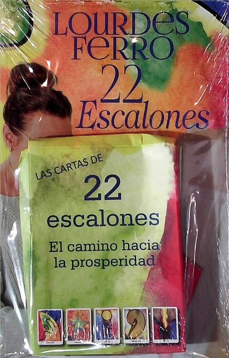 22 ESCALONES CON CARTAS | LOURDES  FERRO