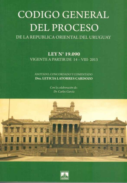 CODIGO GENERAL DEL PROCESO.. | LETICIA LATORRES CARDOZO