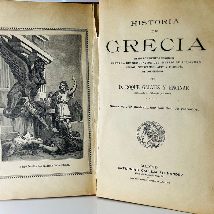 HISTORIA DE GRECIA.. | ROQUE GALVEZ