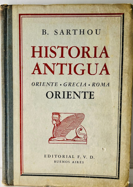 HISTORIA ANTIGUA.. | B. SARTHOU