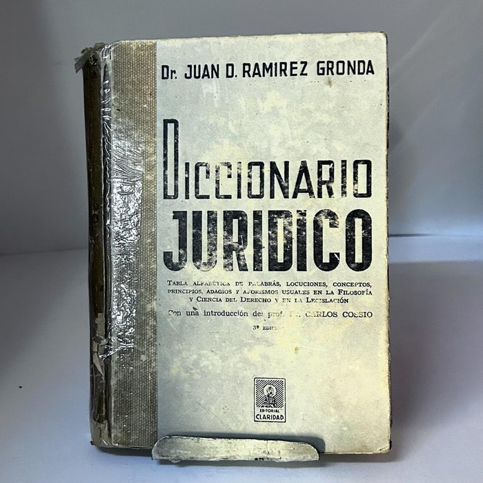 DICCIONARIO JURIDICO.. | Juan D. Ramírez Gronda