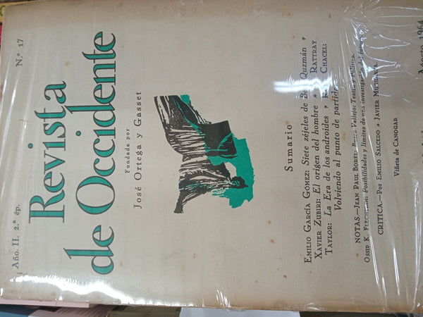 REVISTA DE OCCIDENTE. AÑO 2. Nº17