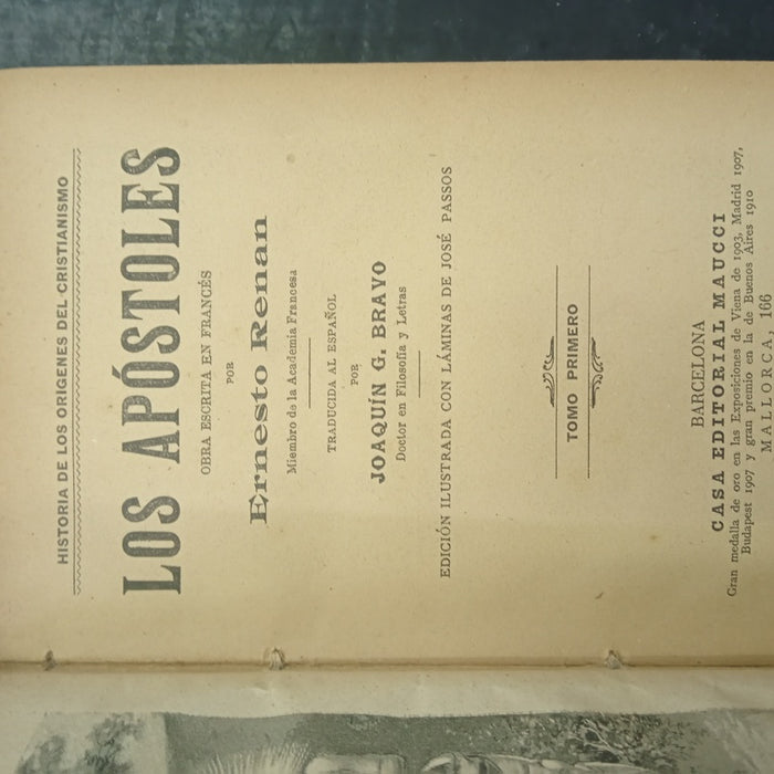 LOS APÓSTOLES | ERNESTO RENÁN