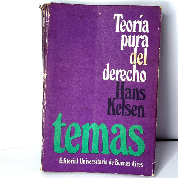 TEORÍA PURA DEL DERECHO.. | Hans Kelsen