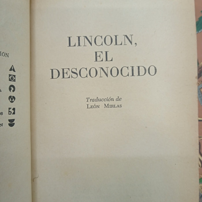 LINCOLN EL DESCONOCIDO | Dale Carnegie