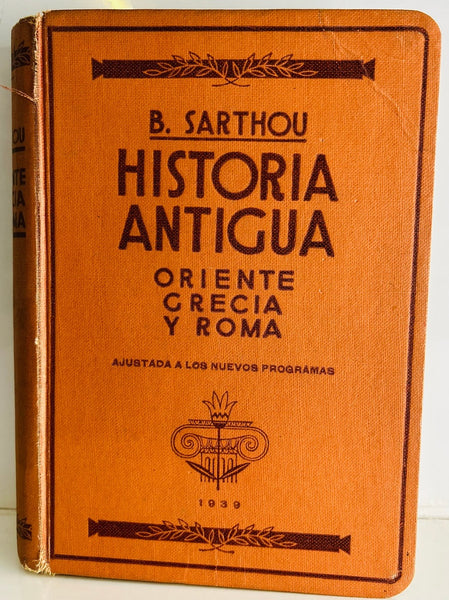 HISTORIA ANTIGUA.. | B. SARTHOU