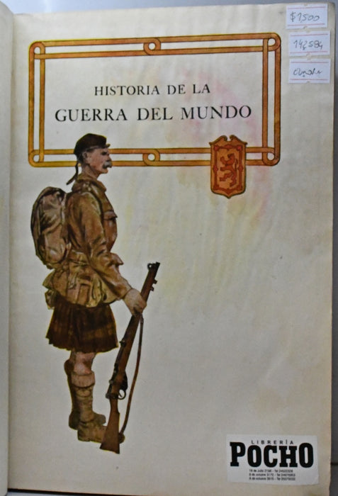 HISTORIA DE LA GUERRA DEL MUNDO.. | FRANK H. SIMONDS