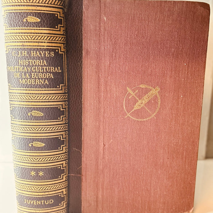 HISTORIA POLITICA Y CULTURAL DE LA EUROPA MODERNA.. | C.J.H Hayes