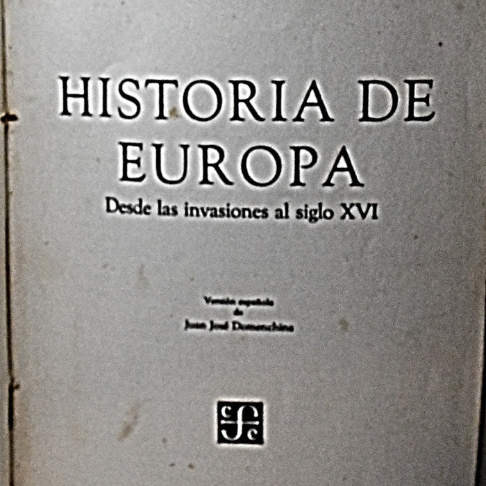 HISTORIA DE EUROPA.. | Henri Pirenne