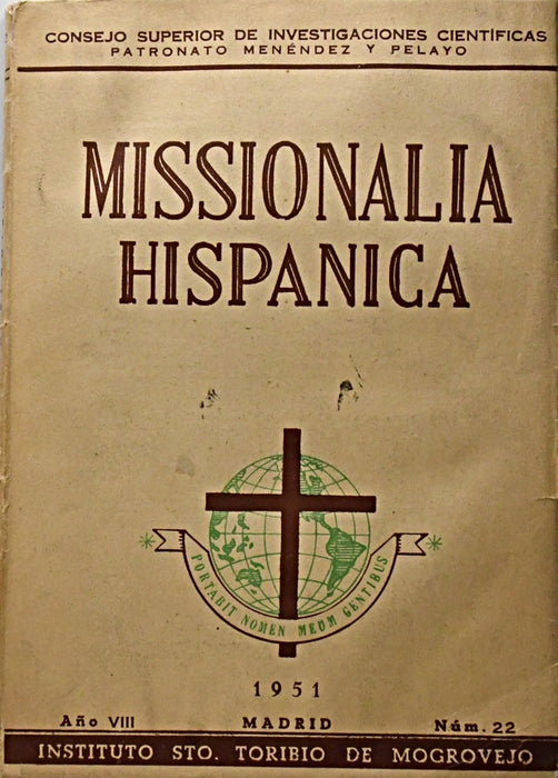 MISSIONALIA HISPANICA