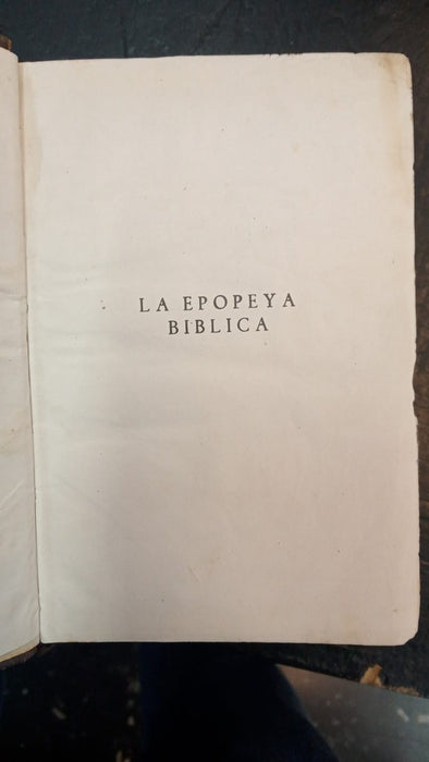 LA EPOPEYA BIBLICA | SOR MARÍA ROSA MIRANDA