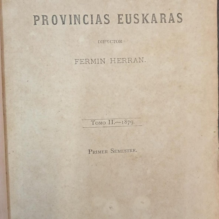 PROVINCIAS EUSKARAS | FARMIN HERRAN