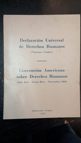 DECLARACIÓN UNIVERSAL DE DERECHOS HUMANOS