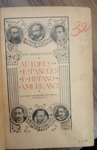 AUTORES ESPAÑOLES E HISPANO-AMERICANOS | JOSÉ ROGERIO SÁNCHEZ