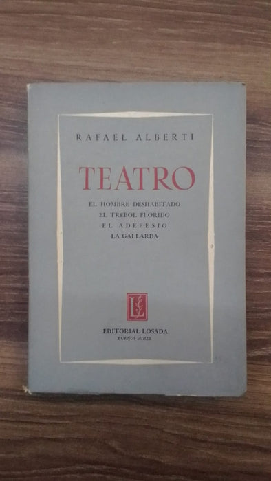 TEATRO | RAFAEL ALBERDI