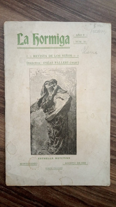 REVISTA LA HORMIGA - AÑO V - NRO 56 | OSÉAS FÁLLERI