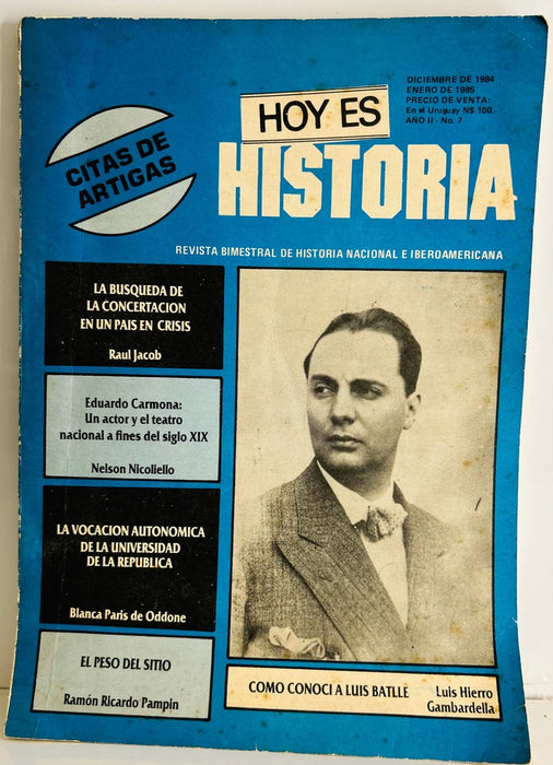 HOY ES HISTORIA AÑO II - Nro.7..