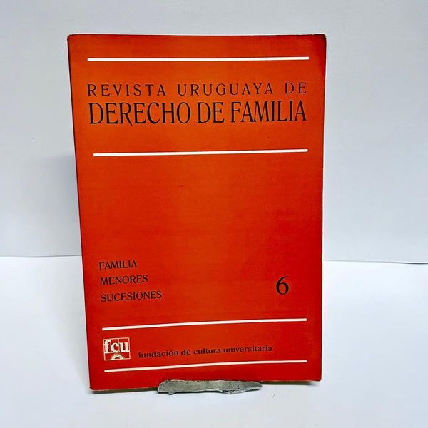 REVISTA URUGUAYA DE DERECHO DE FAMILIA 06 ..