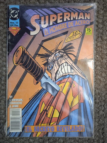 SUPERMAN EL HOMBRE DE ACERO Nº 33 | L. Simonson