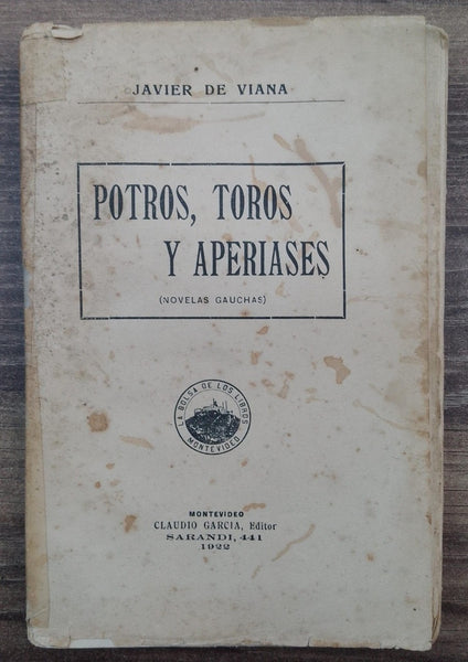 POTROS, TOROS Y APERIASES | JAVIER DE VIANA