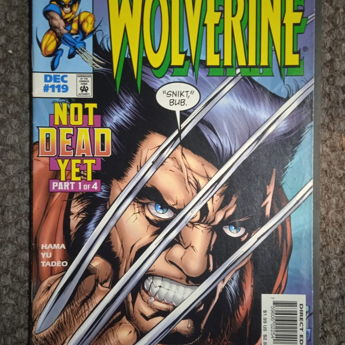 WOLVERINE: NOT DEAD YET (4 TOMOS) | HAMA