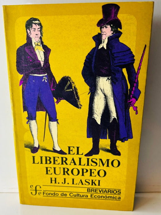 EL LIBERALISMO EUROPEO.. | Harold Laski